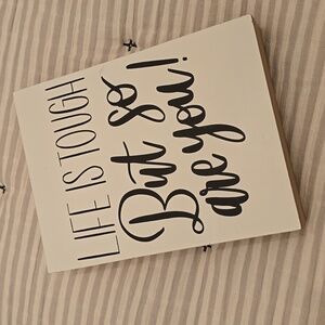 Motivational Word Sign by Hey Bre